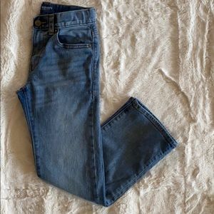 NWT $40 Boys Chaps Dark Blue Slim Fit Premium Denim Jeans Size 14 ~Very Nice!